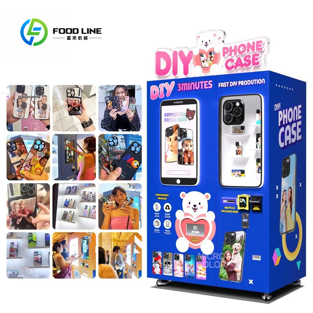 Phone Cases Vending Machine - Instant Custom Phone Case Printing Machine