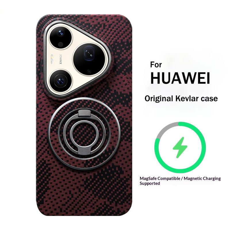 Huawei Pura 70 - Kevlar aramid fiber Phone Case For