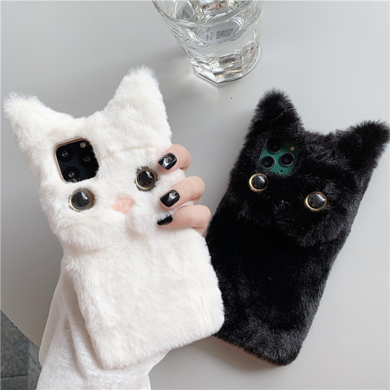 3D Cute Cartoon Cat Furry Plus - Apple Iphone 15 评论和价格