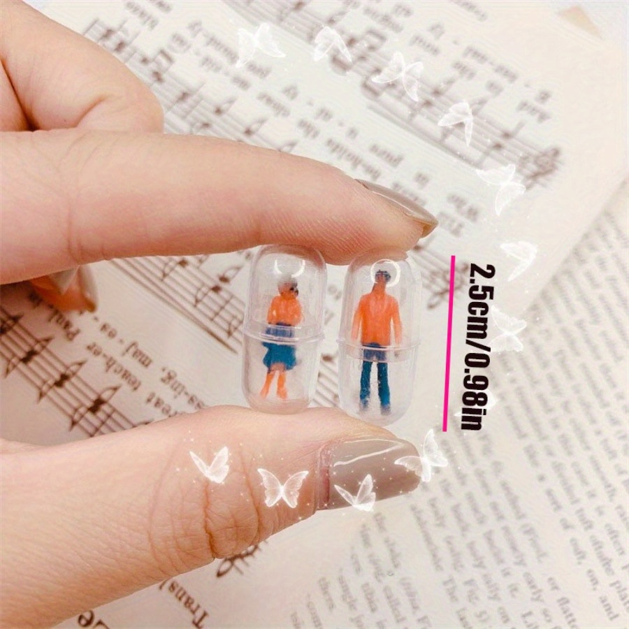 Capsule Mini People Figurines  - Phone Cases With Charms 评论和价格