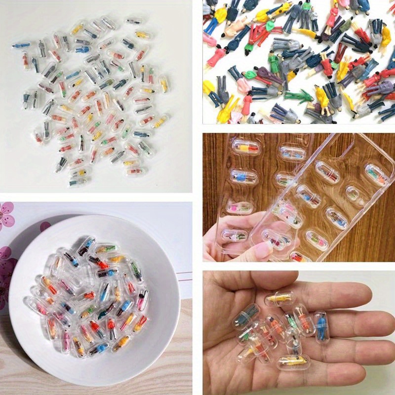 Capsule Mini People Figurines  - Phone Cases With Charms 评论和价格