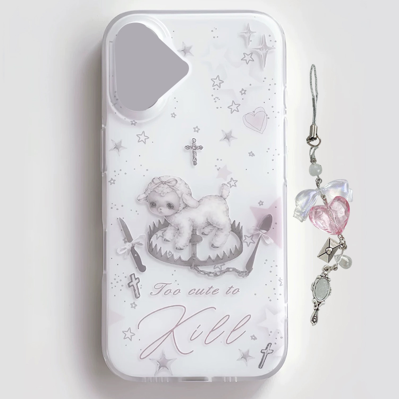 Y2k Korean INS Creative Cute P - Phone Cases Girly 评论和价格