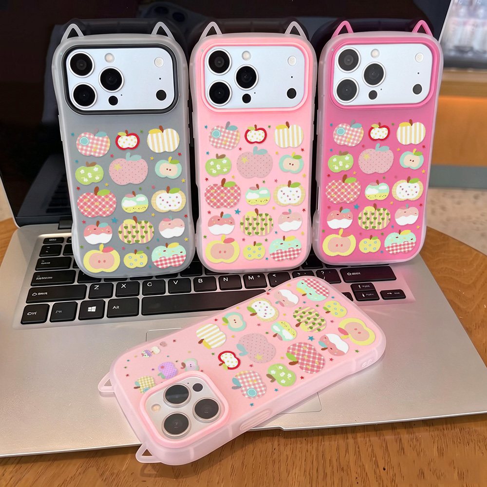 Cat Ears 2-In-1 Jelly Shell Pa - Phone Cases Girly 评论和价格